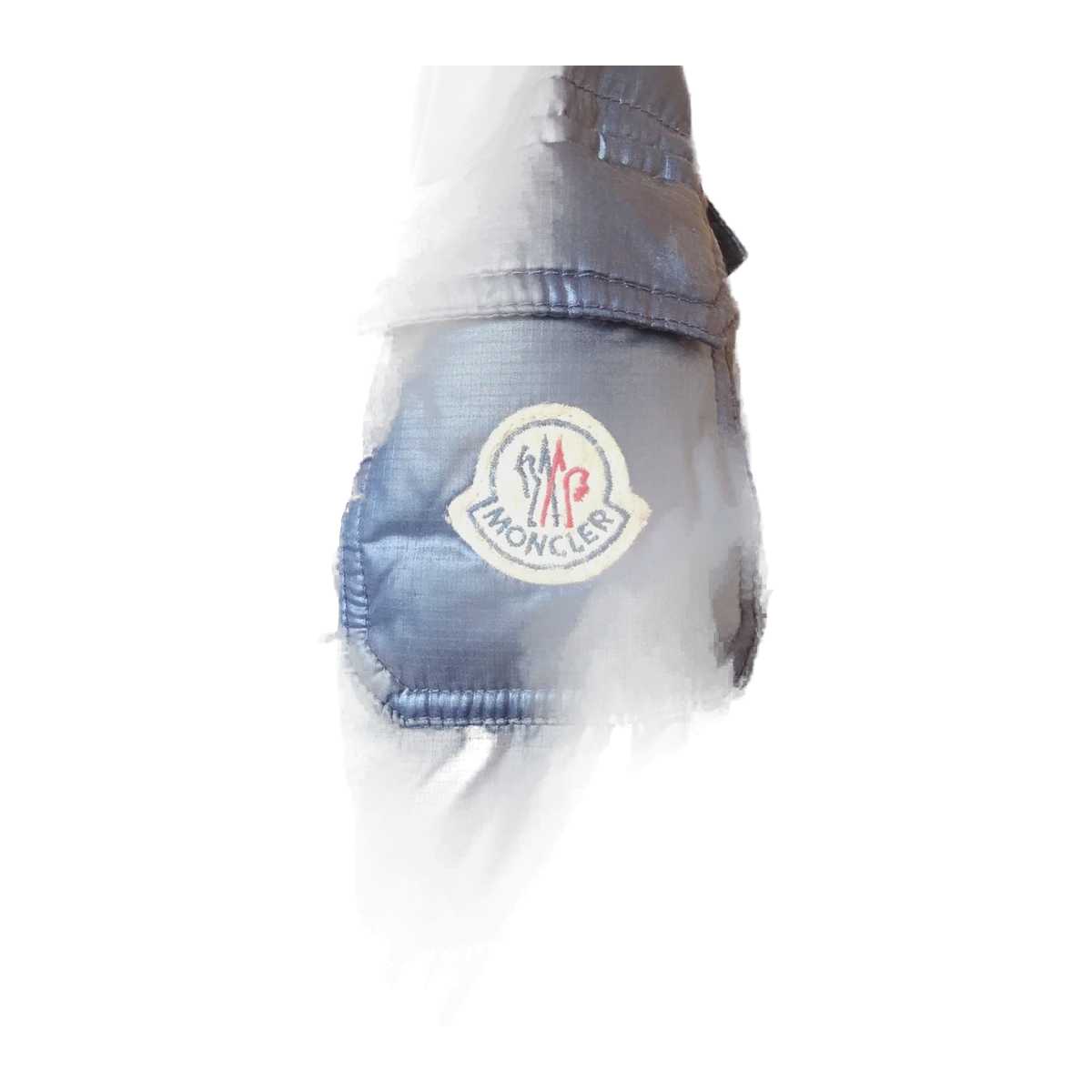 Authentic Vintage Moncler Enfant Down Puffer Jacket Navy view 4