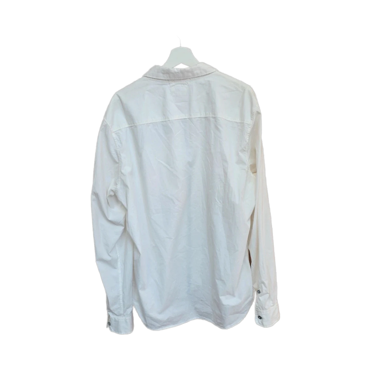 C.P. Company Zip-Through Overshirt Jacket White view 2