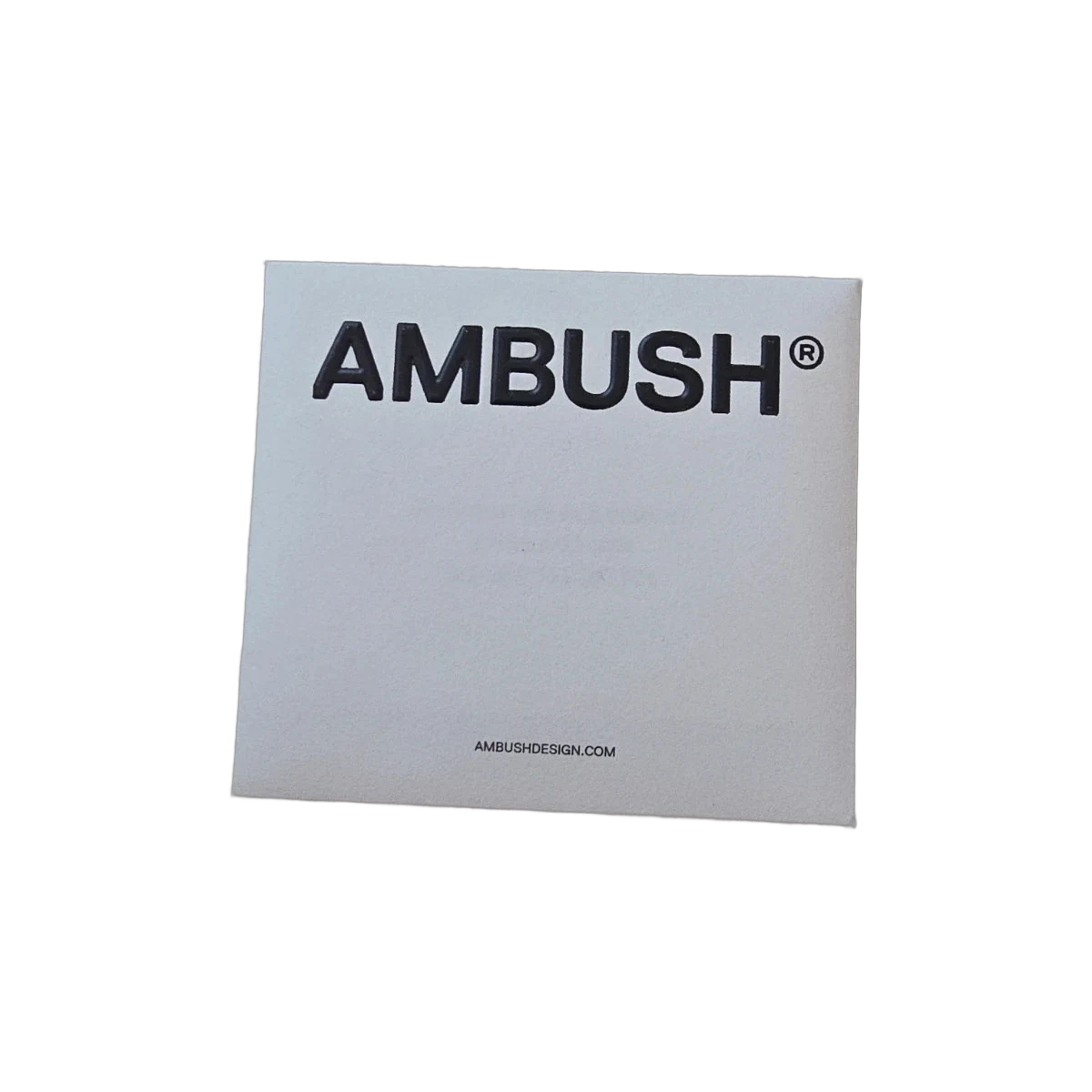 AMBUSH Gold Safety Pin Single Earring Boxed view 3