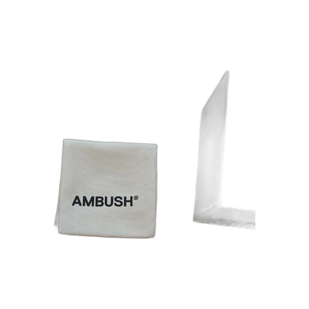 AMBUSH Gold Safety Pin Single Earring with Box & Pouch view 2