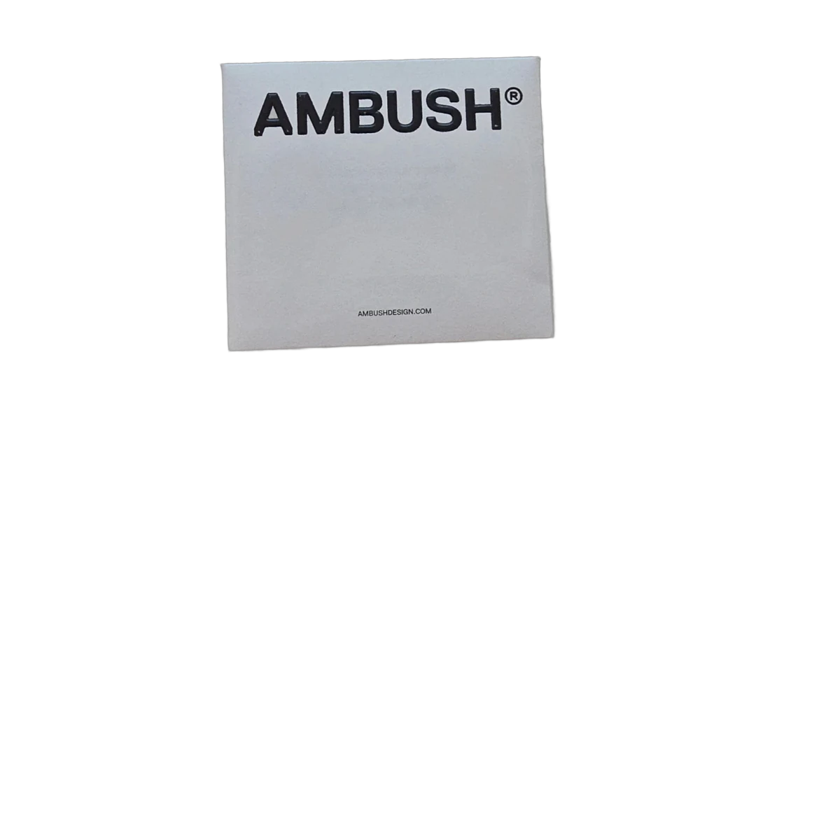 Authentic AMBUSH Silver Safety Pin Earring with Box & Pouch view 3