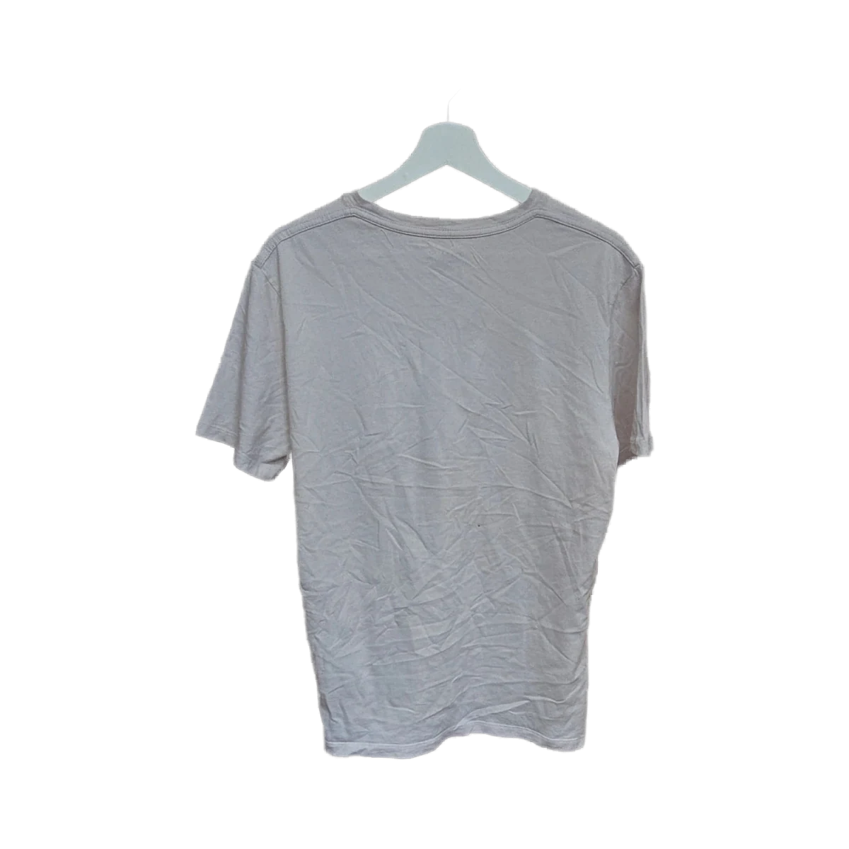 AllSaints Ramskull Embroidered T-Shirt Off-White Cream view 2