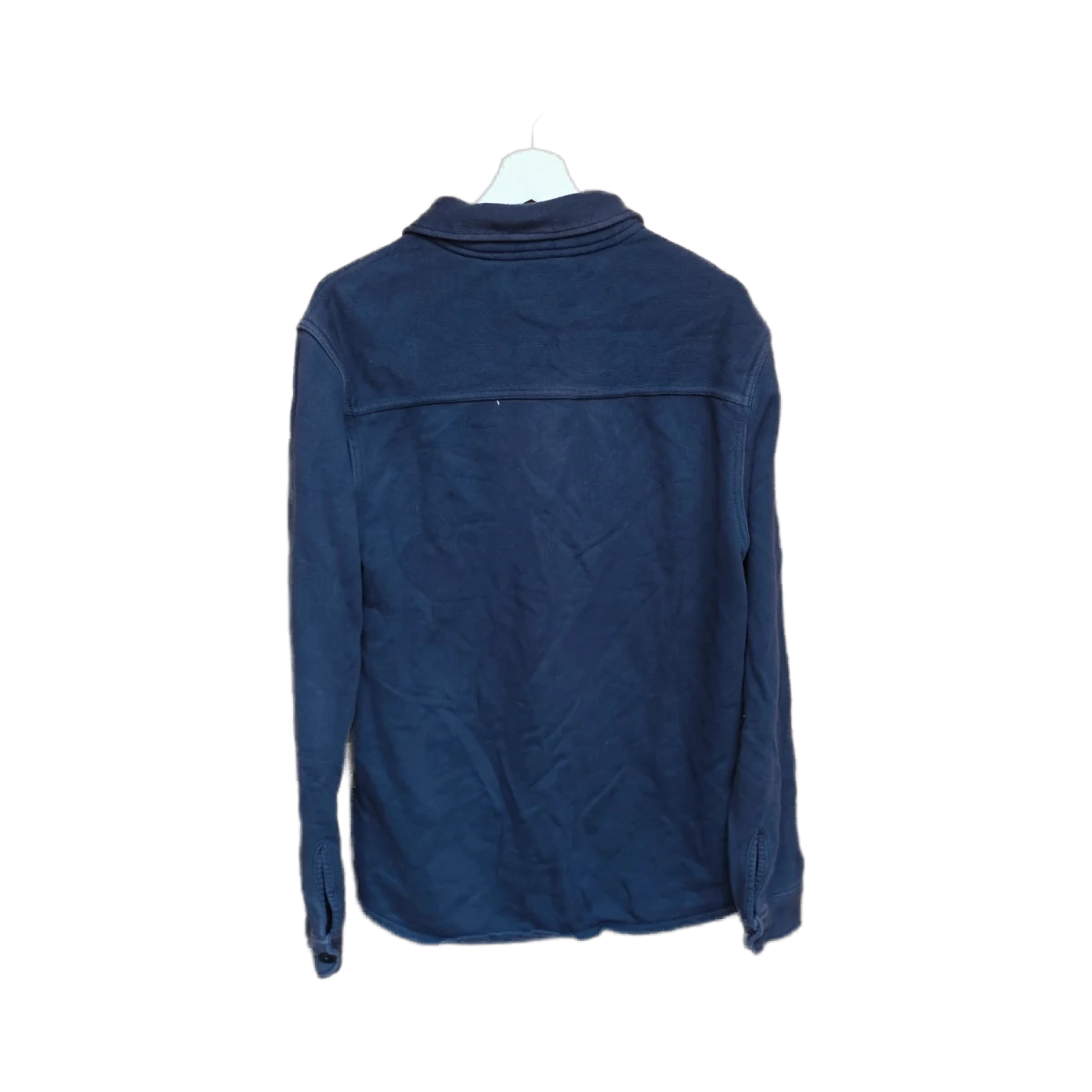 Polo Ralph Lauren Double-Knit Jersey Overshirt Navy view 4