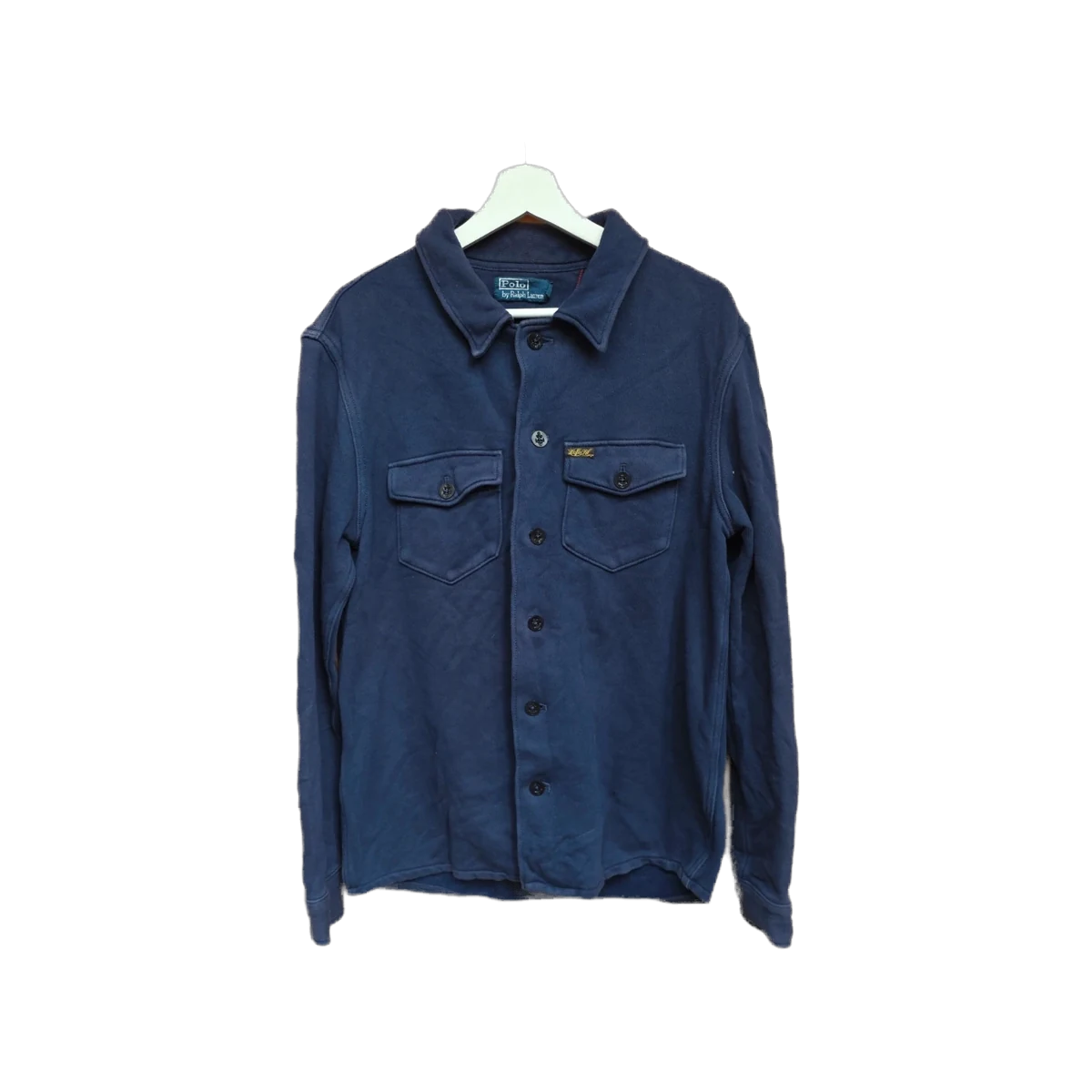 Polo Ralph Lauren Double-Knit Jersey Overshirt Navy