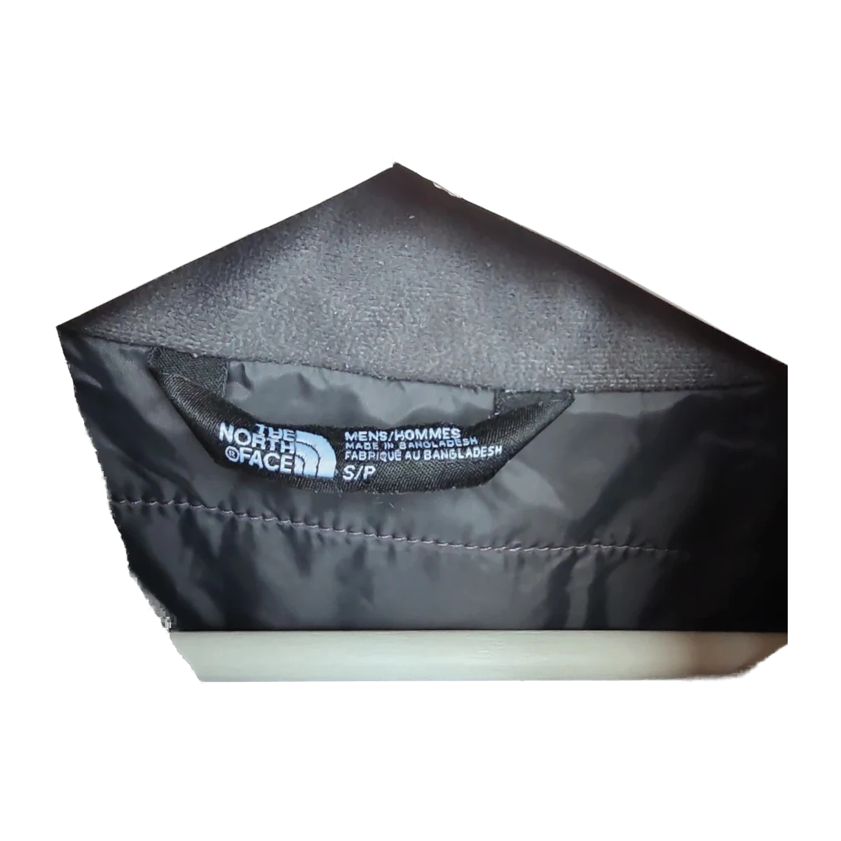 The North Face Lightweight Insulated Jacket Black Red Zip view 2