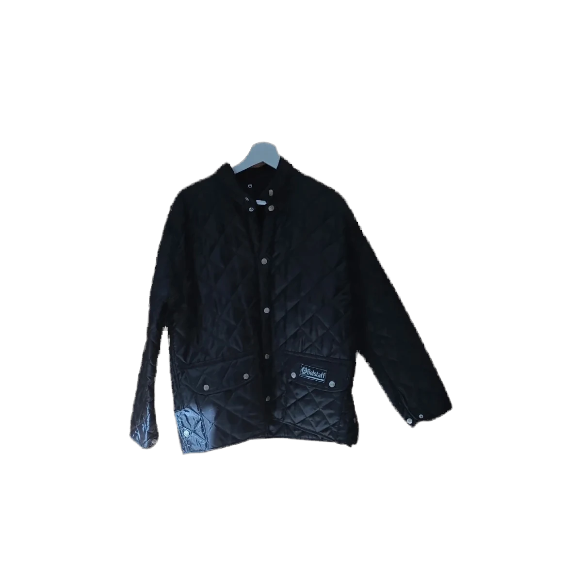 Belstaff Quilted Jacket Navy Diamond Quilted Coat