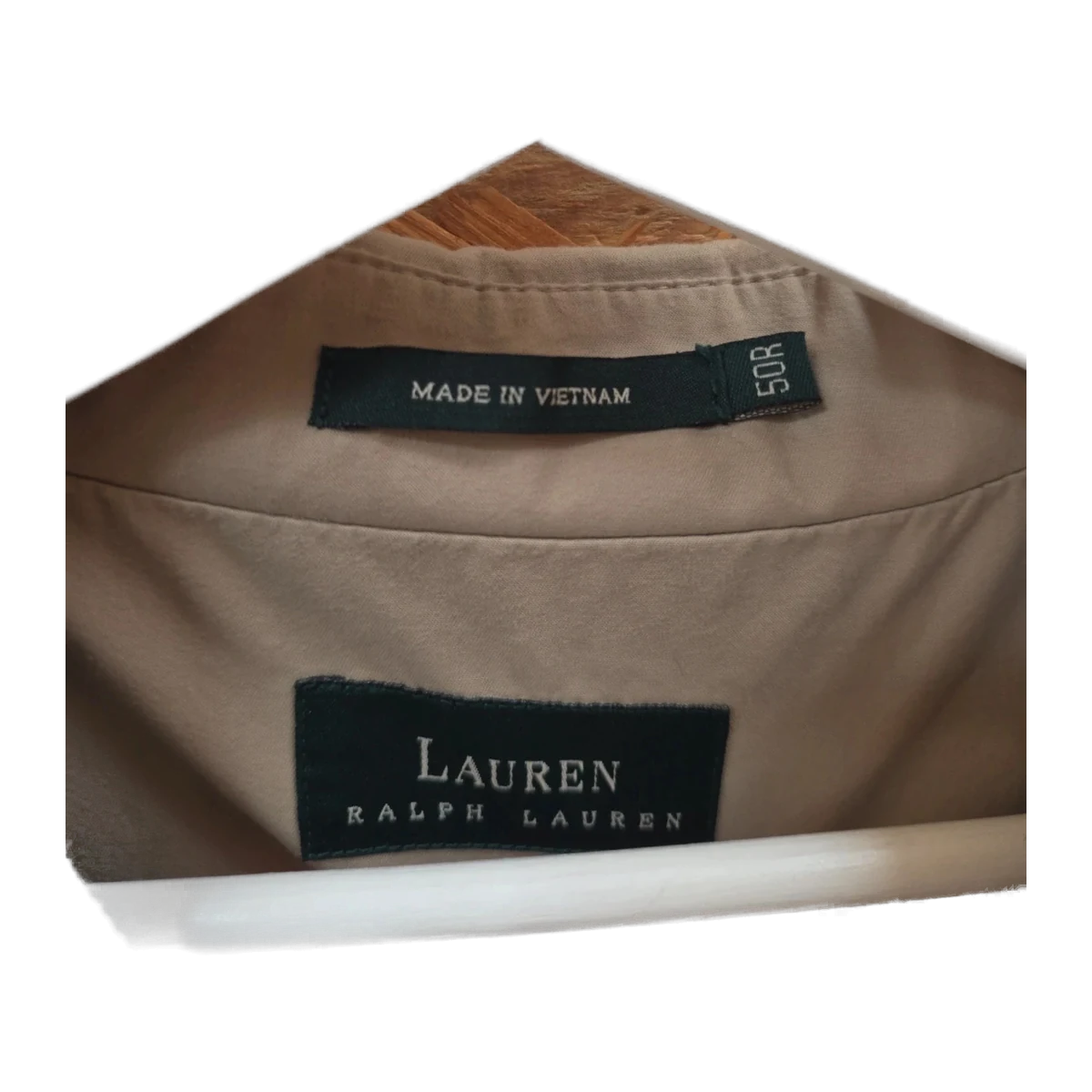 Lauren Ralph Lauren Trench Coat Beige Belted Mac Overcoat view 3