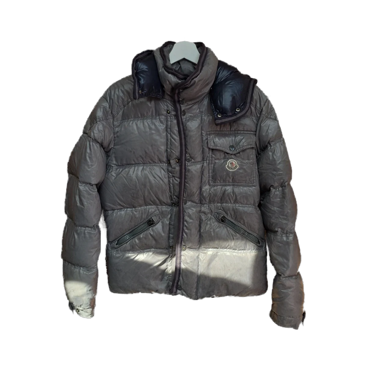 Authentic Vintage Moncler Branson Puffer Jacket Grey
