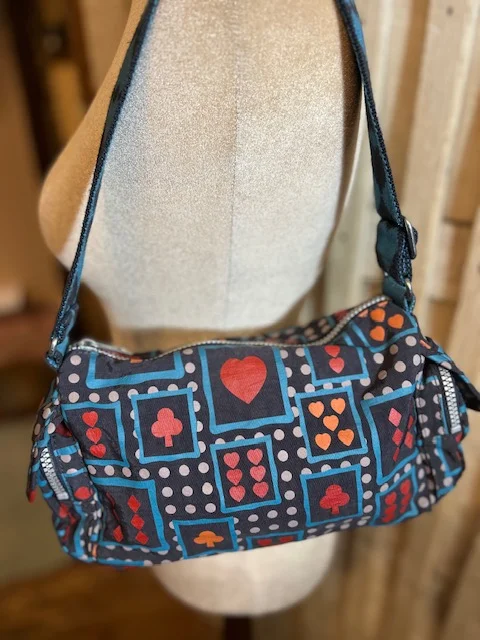KIPLING chess print multi-colour shoulder bag view 6