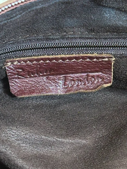 RUBY LONDON conker red brown soft rustic leather slouchy xb shoulder bag view 10