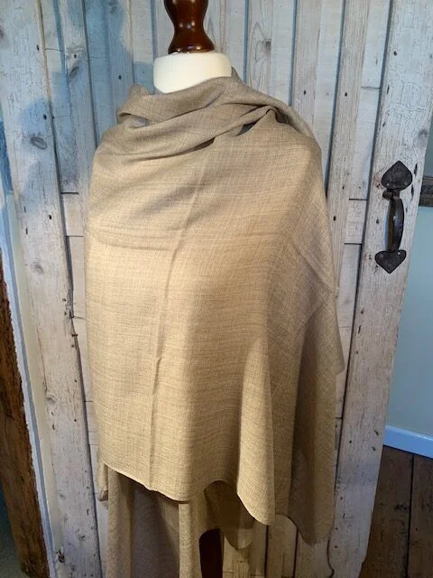 Fine mink lightweight cashmere/wool pashmina by Pashmina Love view 2