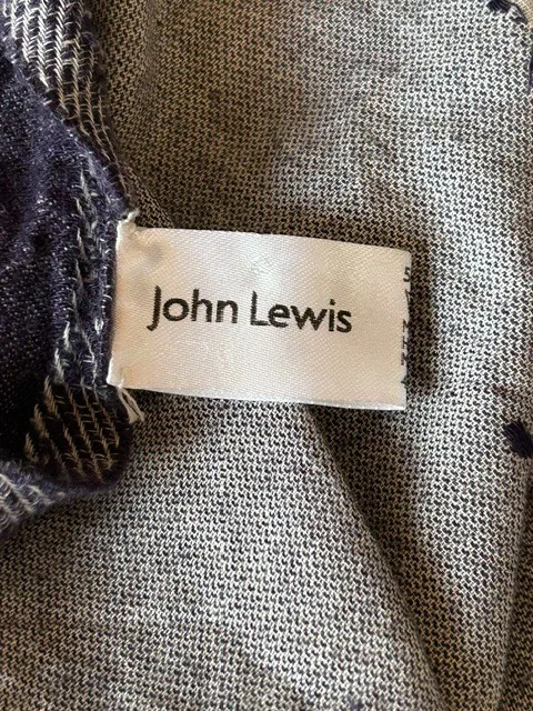 Stunning JOHN LEWIS cotton blend large all season scarf pashmina shawl view 5